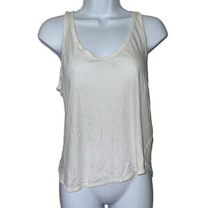 Everlane White Relaxed Tank Top